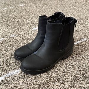 Maurices Black Ankle Booties